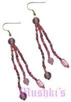 Glass Beaded Earring - click here for large view